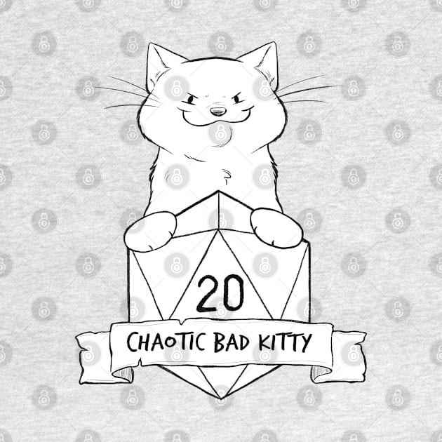 Chaotic Bad Kitty by DnDoggos